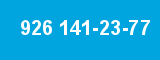 926 141-23-77 926 141-23-77